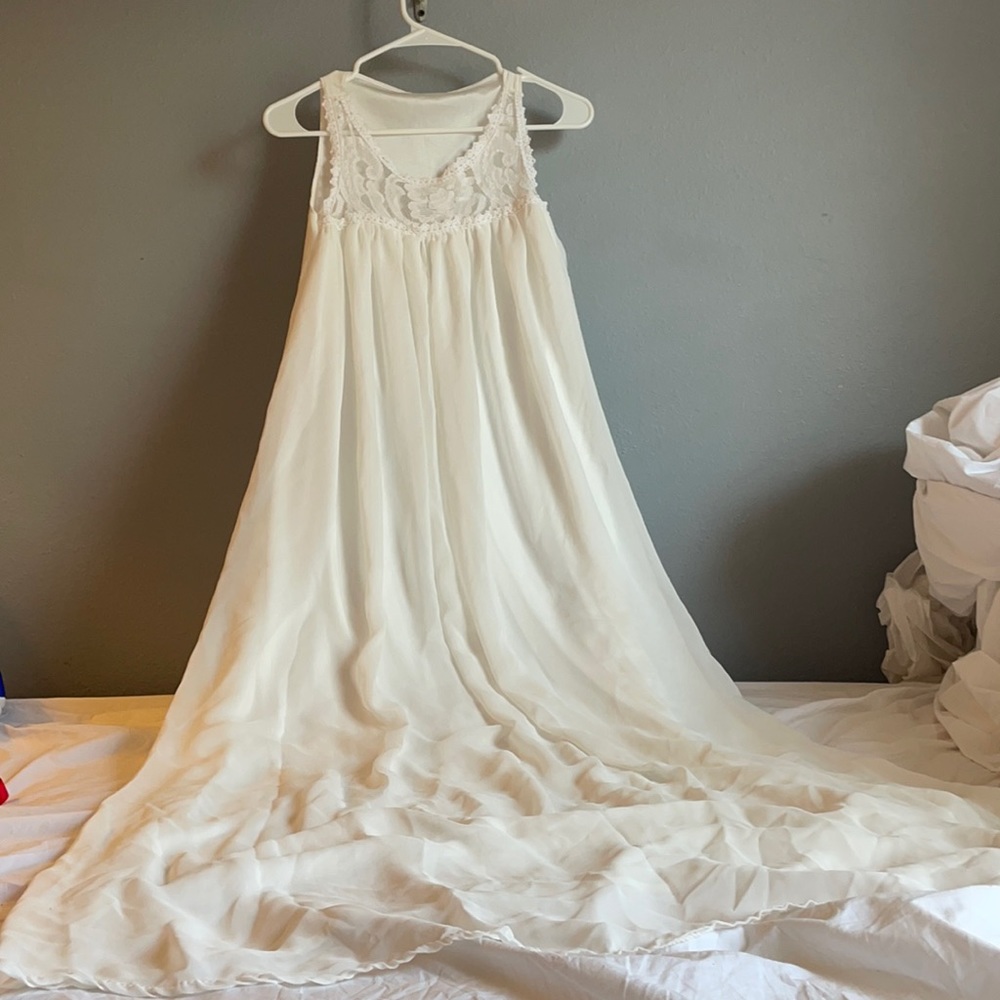 Maxi Length Vintage Night Gown